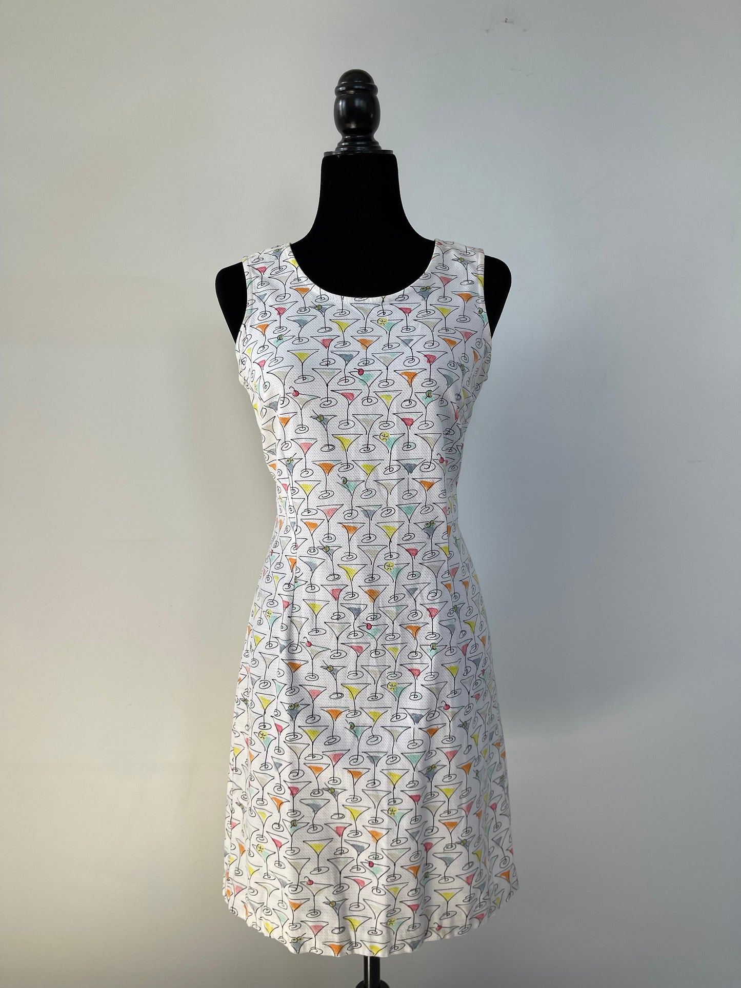 Vintage Martini Shift Dress