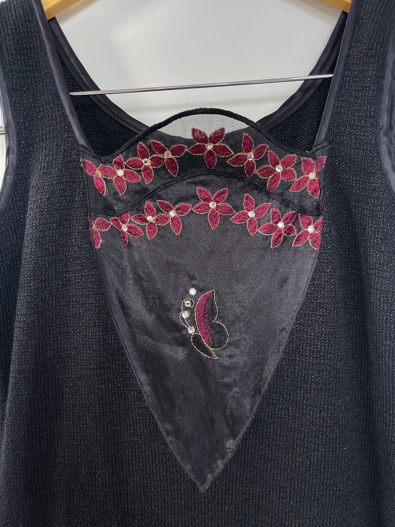Vintage Knit Butterfly Dress