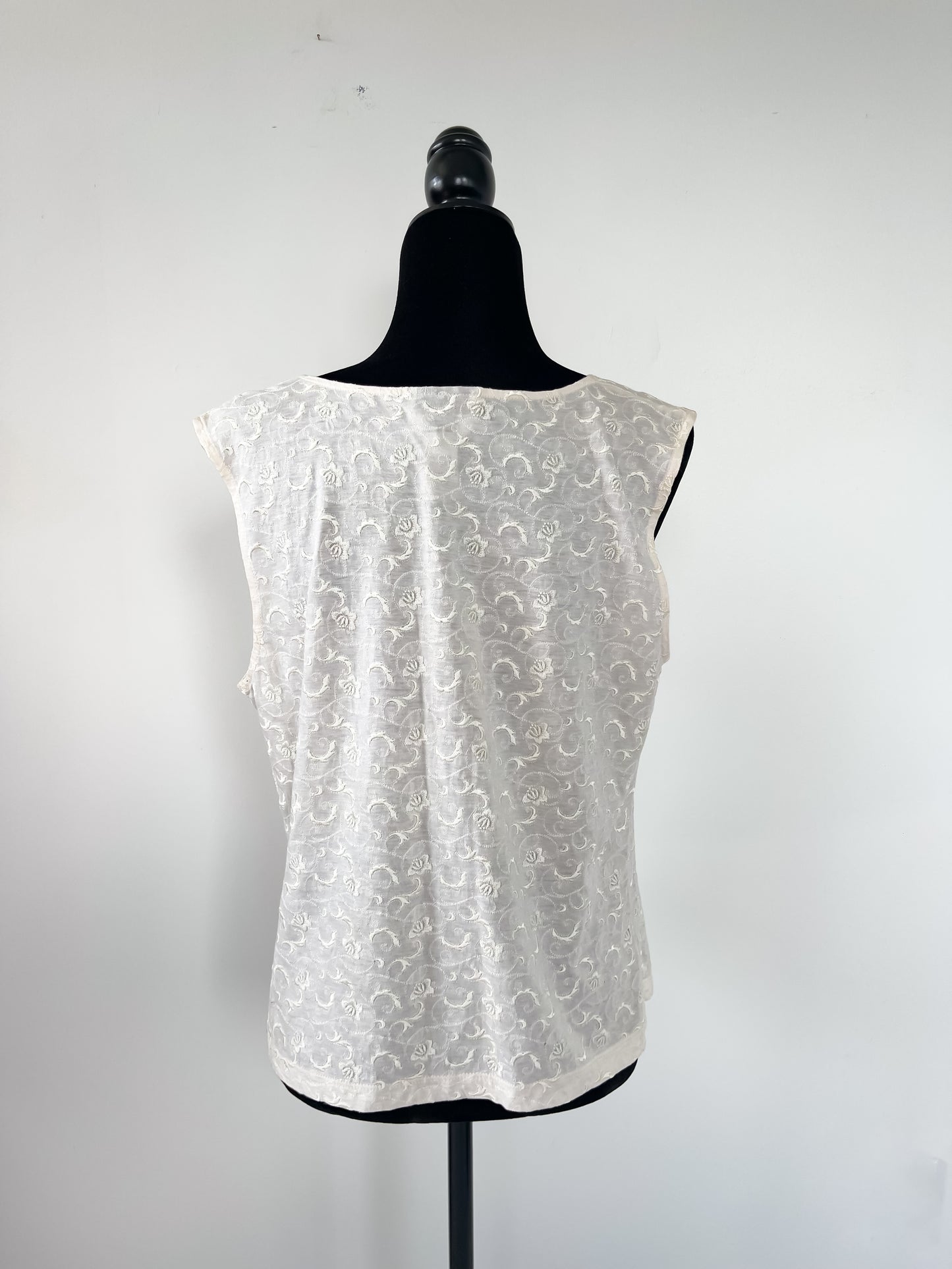 Vintage Romantic Embroidered Top