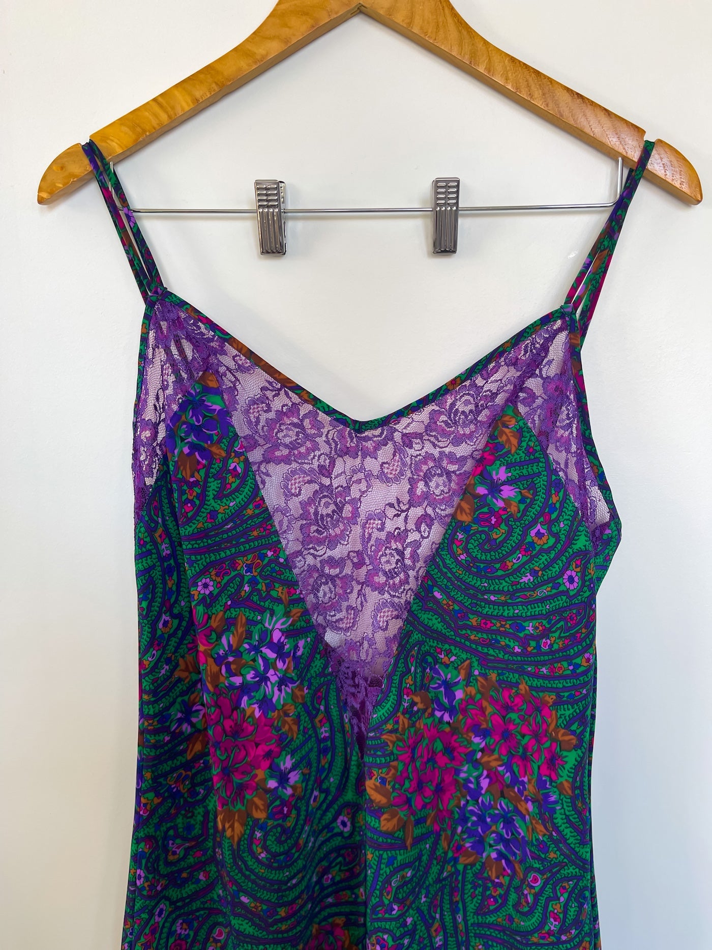 Vintage Victoria's Secret Slip Dress in Paisley