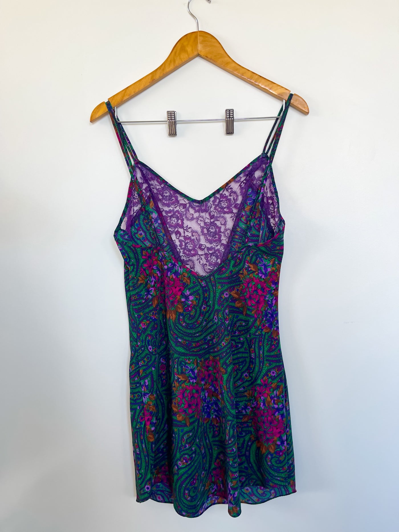 Vintage Victoria's Secret Slip Dress in Paisley