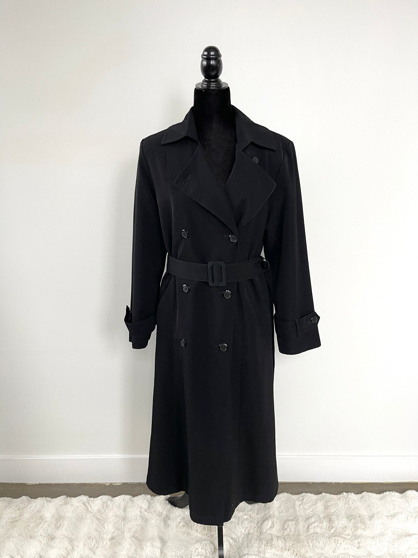 Jacqueline Ferrar Double-Breasted Trench Coat