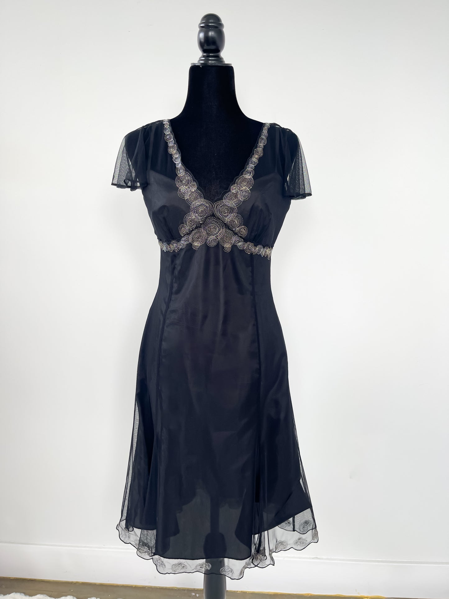 Vintage 90s Dark Fairy Dress