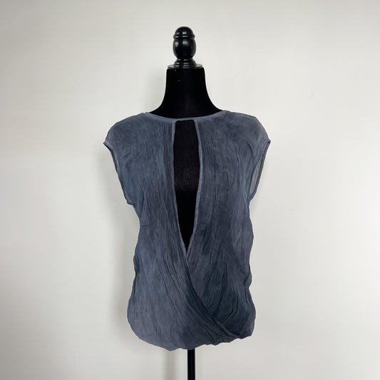Vintage Y2K DKNY Tie Dye Keyhole Top
